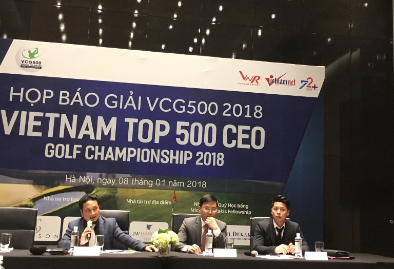 CEO golfers to tee off at first VCG500