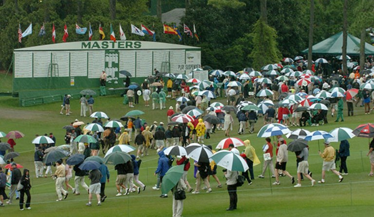 Weather could be a factor at Masters on Wednesday, Saturday