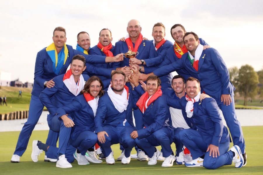 Europe tops U.S. to win back Ryder Cup in Paris