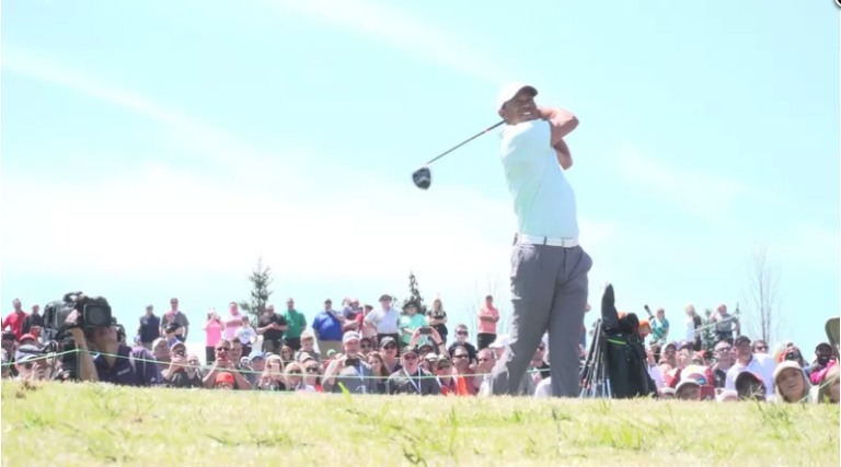 Tiger Woods gives locals a thrill with free kids clinic at Big Cedar Lodge