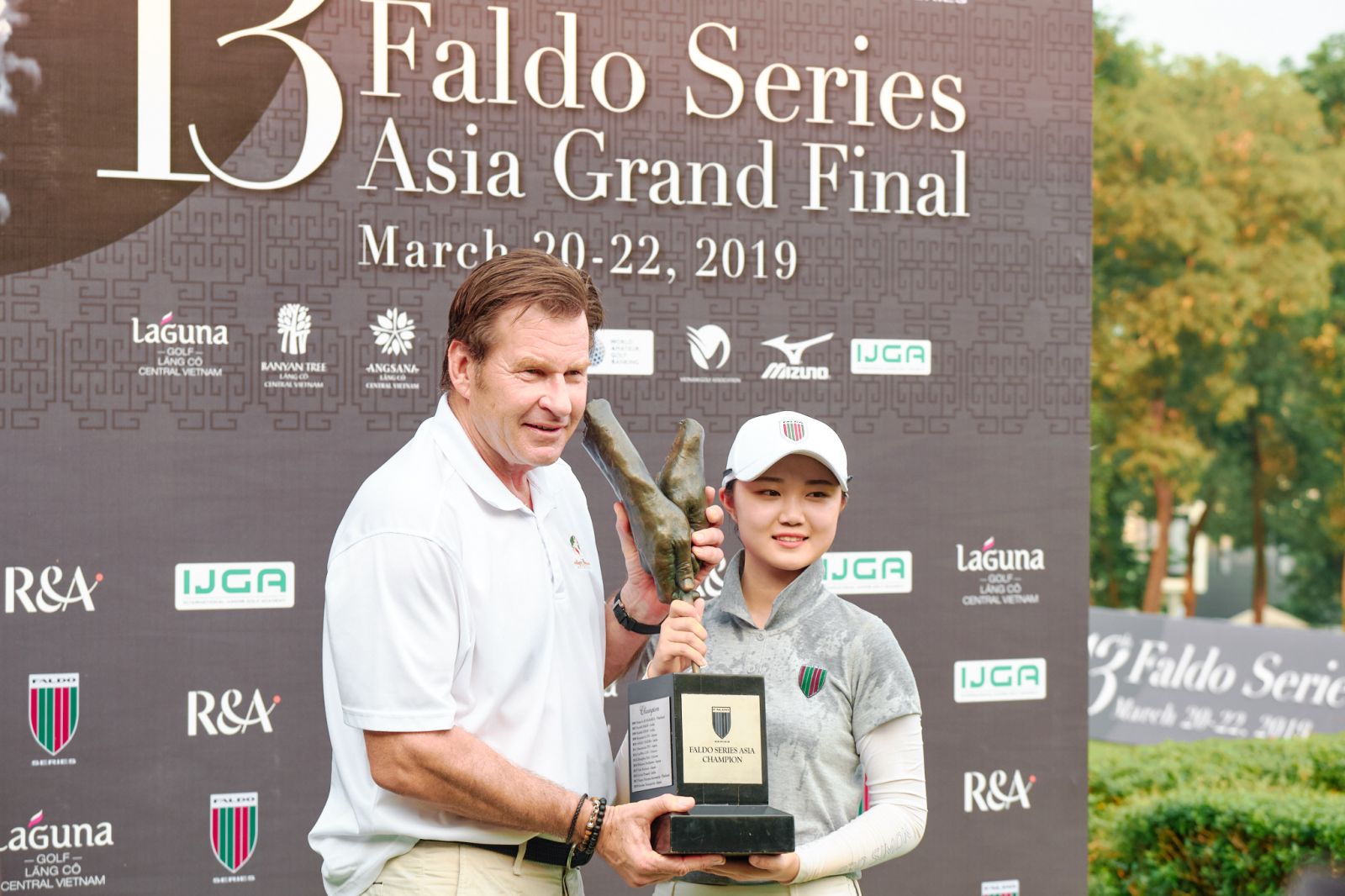 Chang Hsin-chiao victory at Faldo Series Asia Grand Final